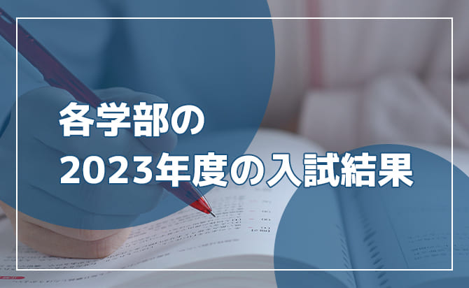 2023年度入試結果