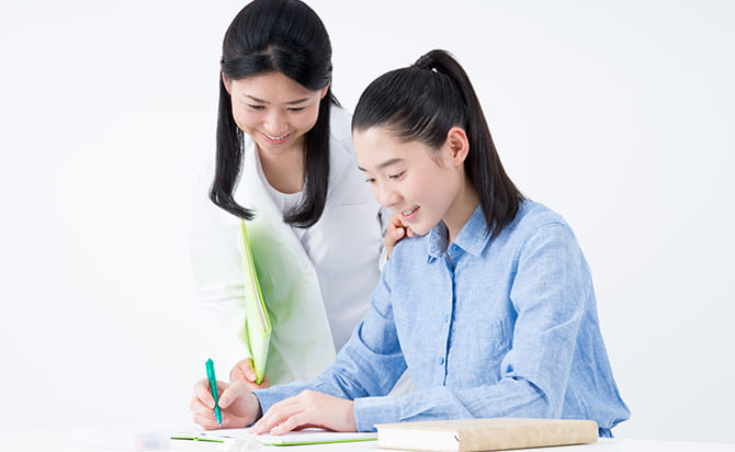 事前課題のサポートと過去問研究のサポート