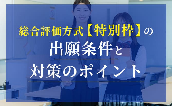 総合評価方式・特別枠のポイント